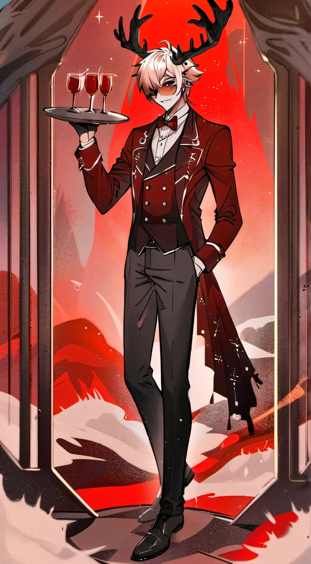 ai character: Alastor  background