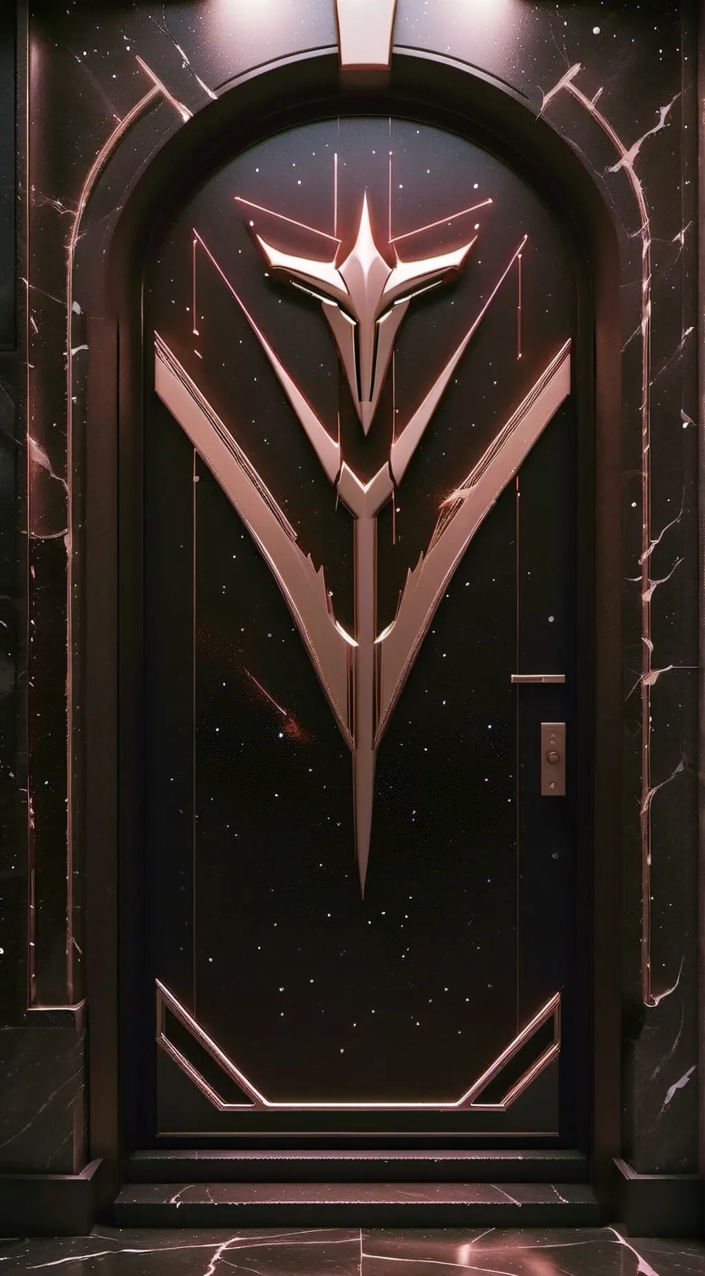 ai character: hazbin door background