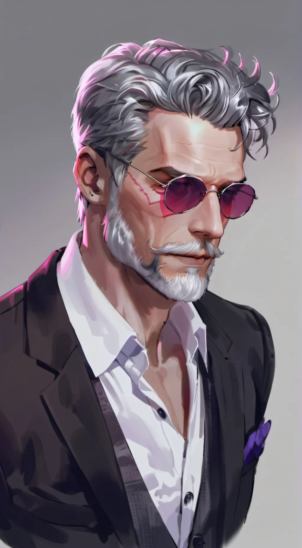 ai character: Derek background