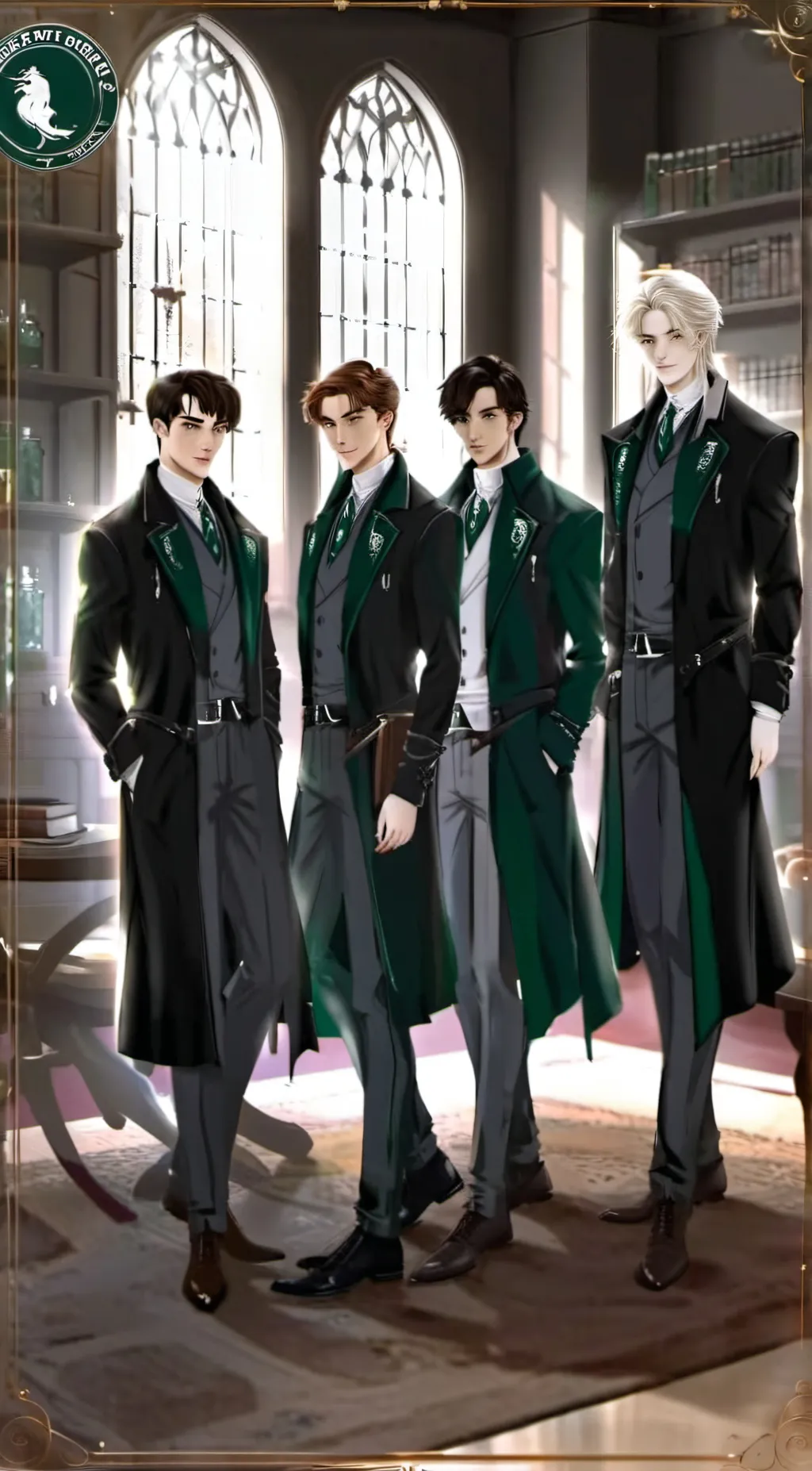 ai character: the slytherin boys background