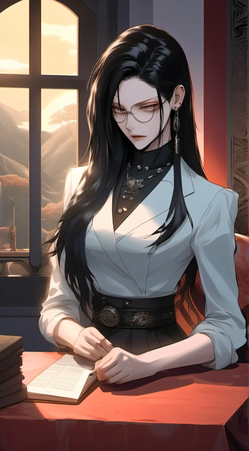 ai character: Ms. De Luca background