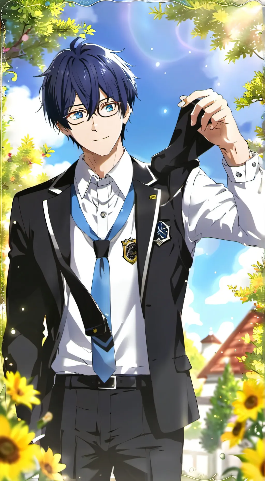 ai character: Tenya Iida background