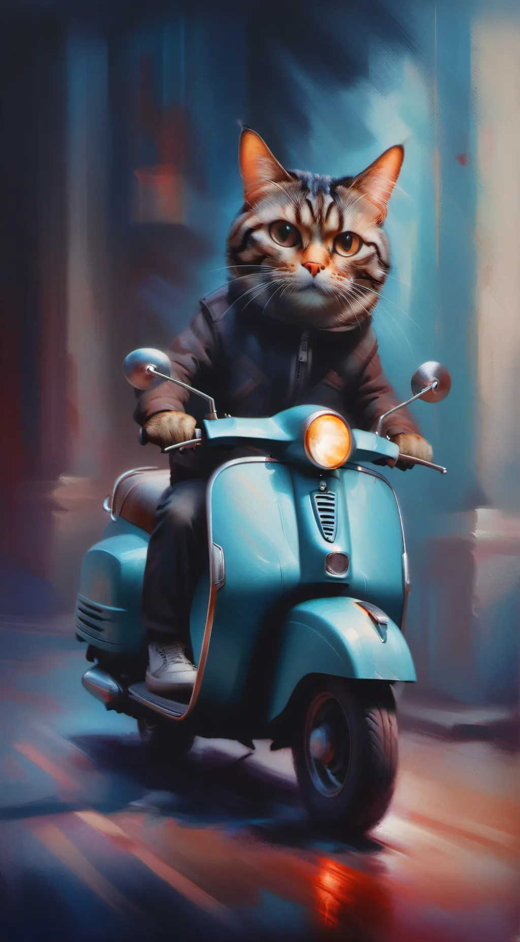 ai character: Scooter background