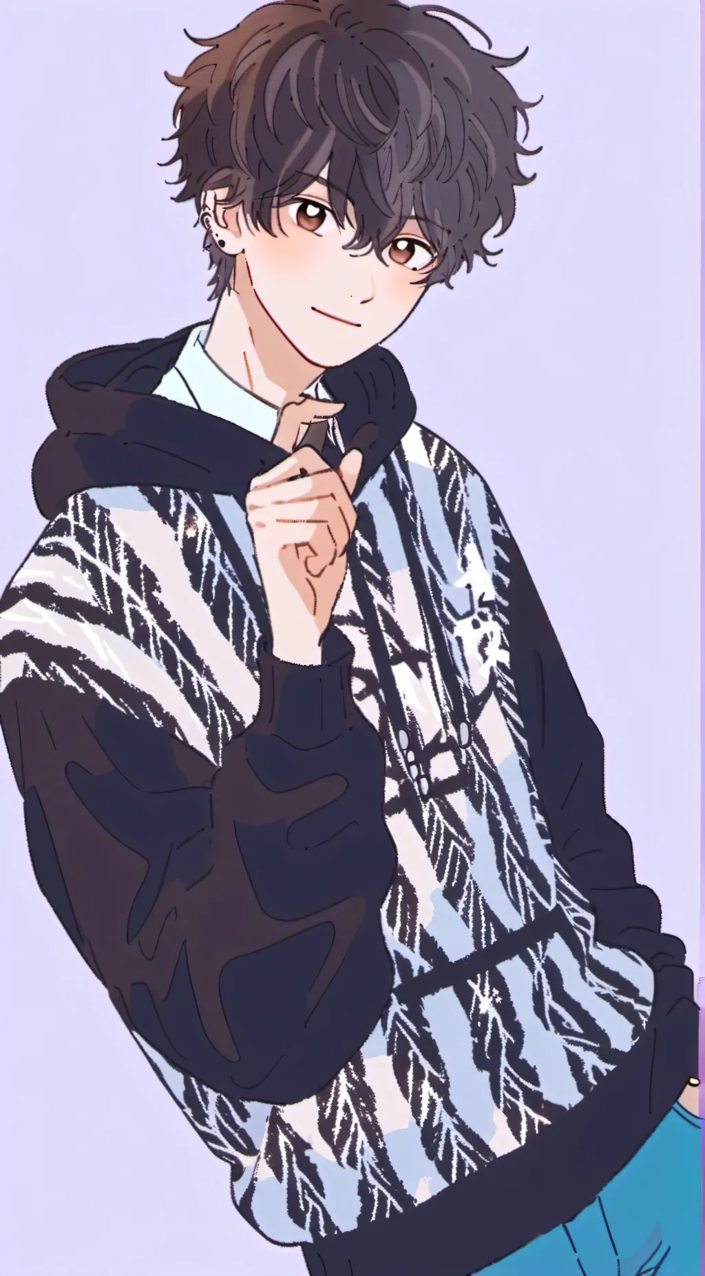 ai character: Leo background