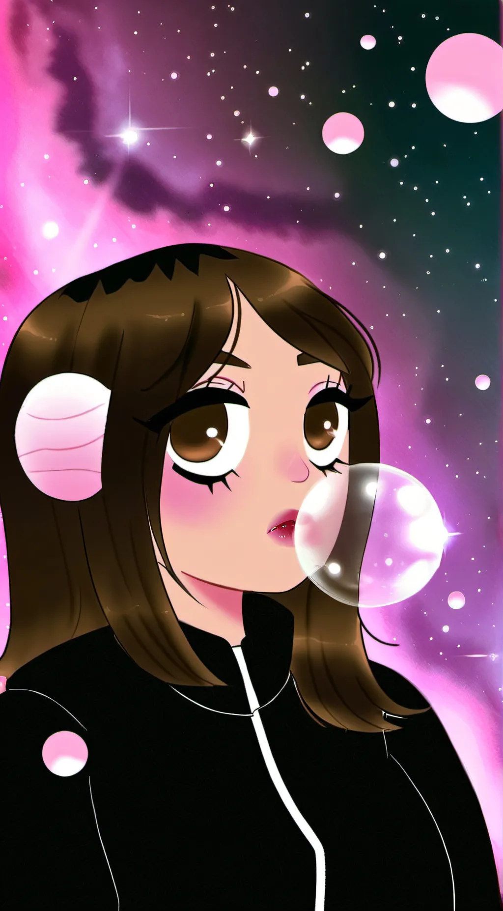 ai character: Hailey  background