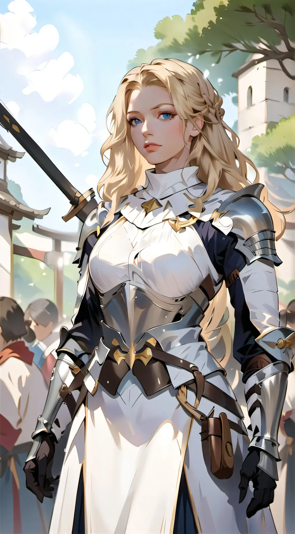ai character: Aria background