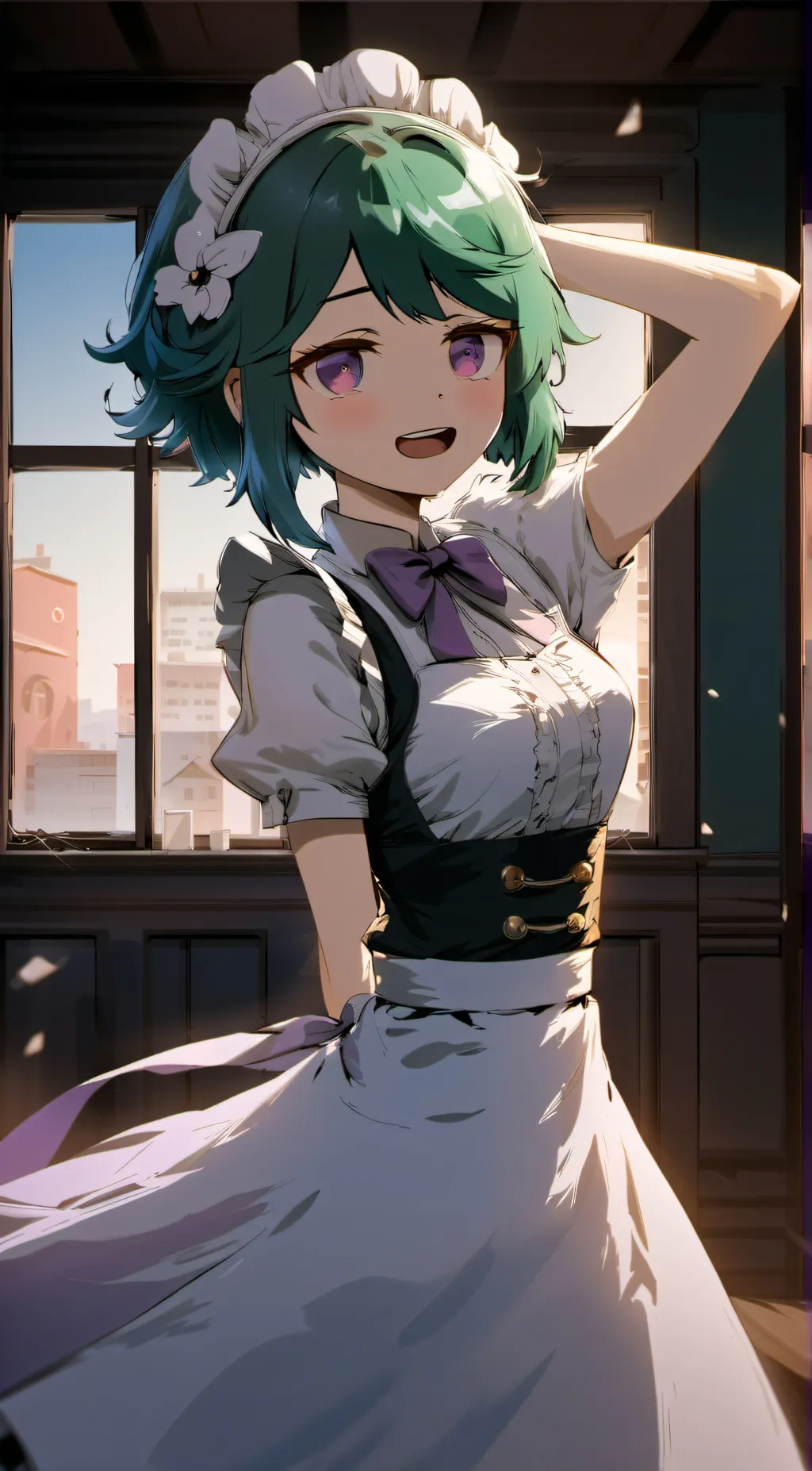 ai character: Valentine’s Day background