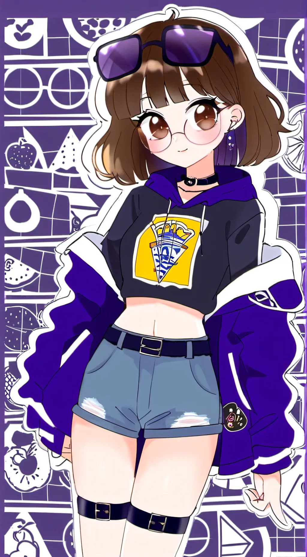 ai character: bad senses  background