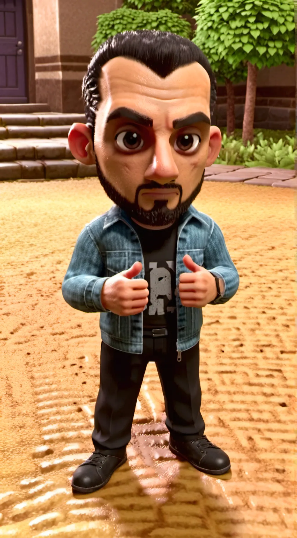 ai character: Jake background