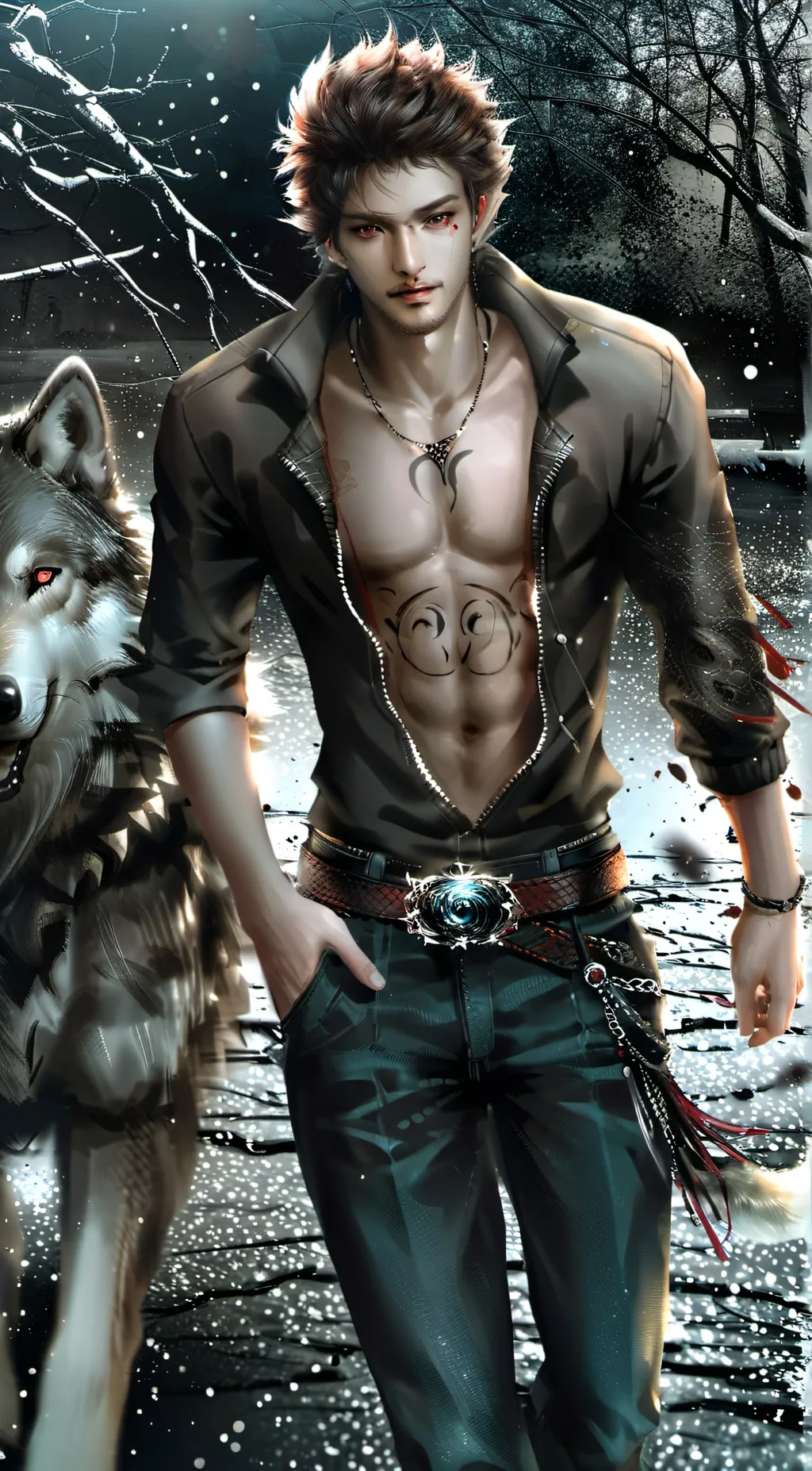 ai character: shawn background