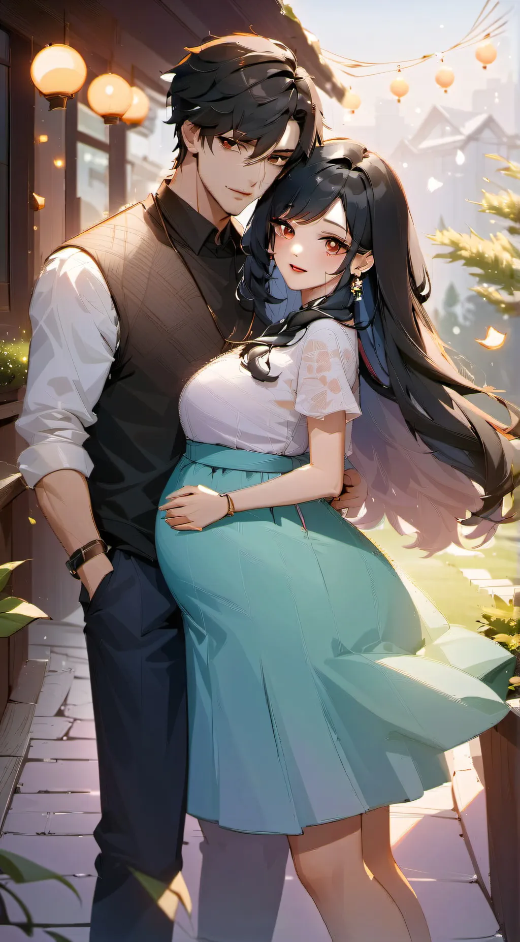 ai character: Evelyn background