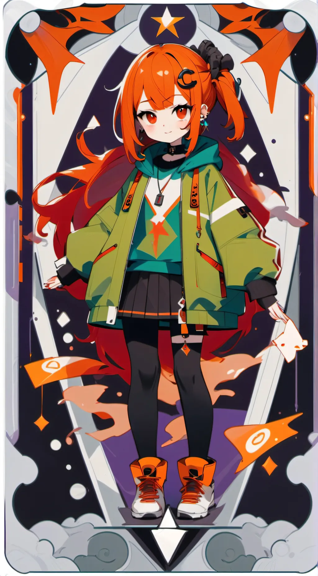ai character: Frankie background