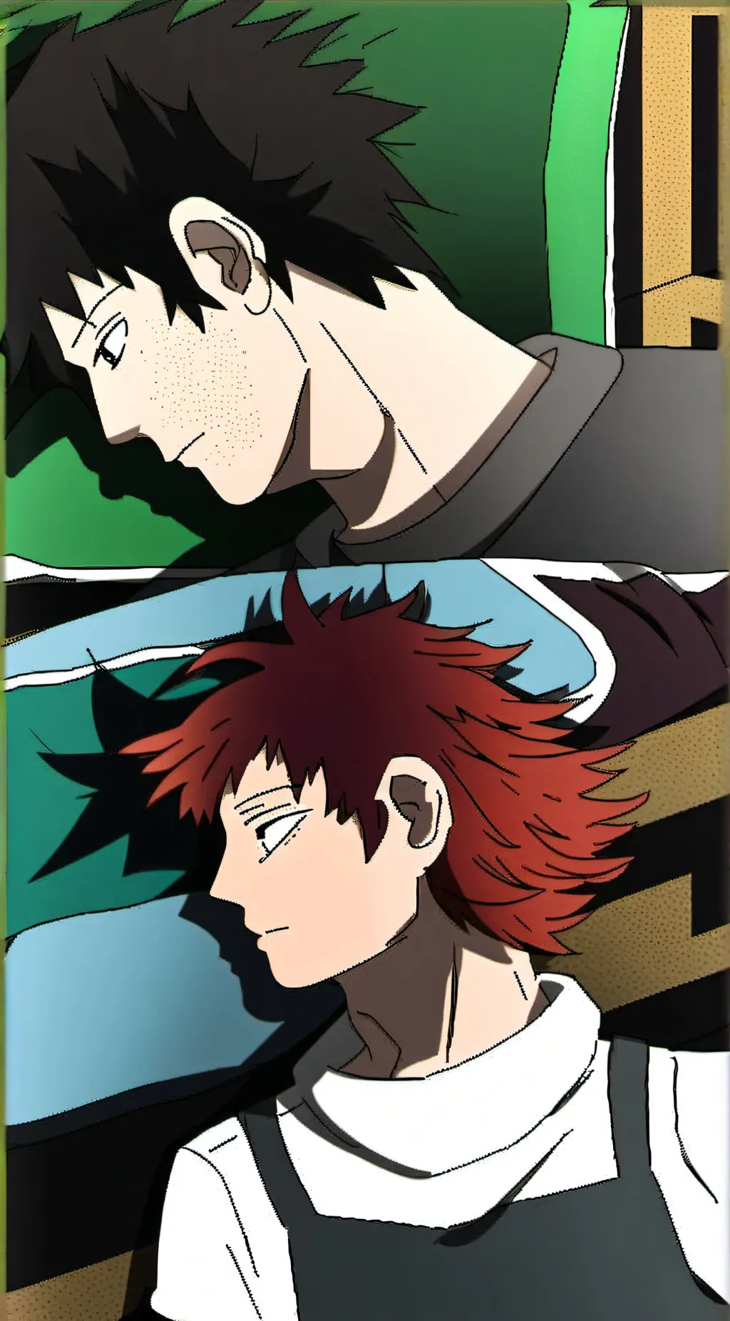 ai character: deku background