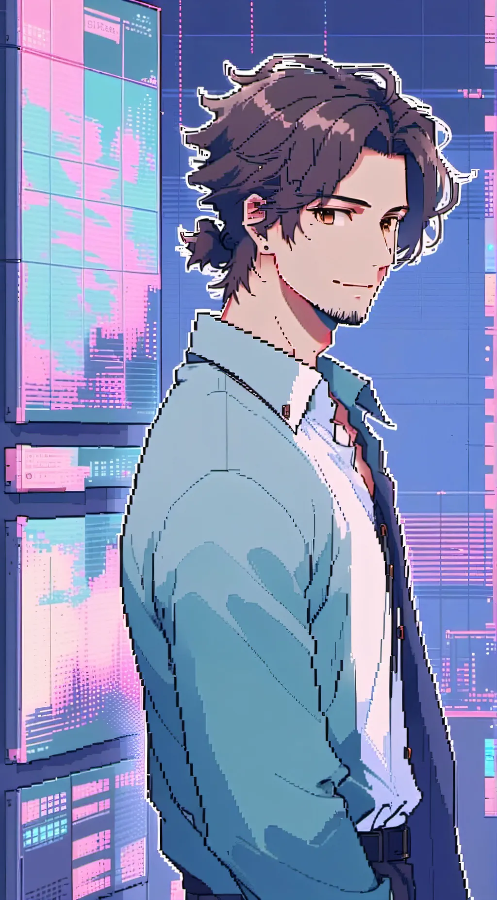 ai character: Asahi Azumane background