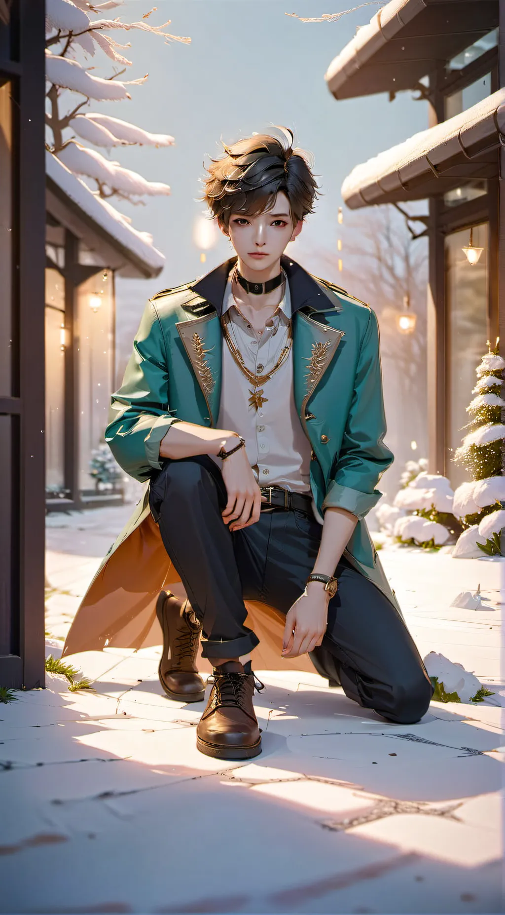 ai character: Sin background