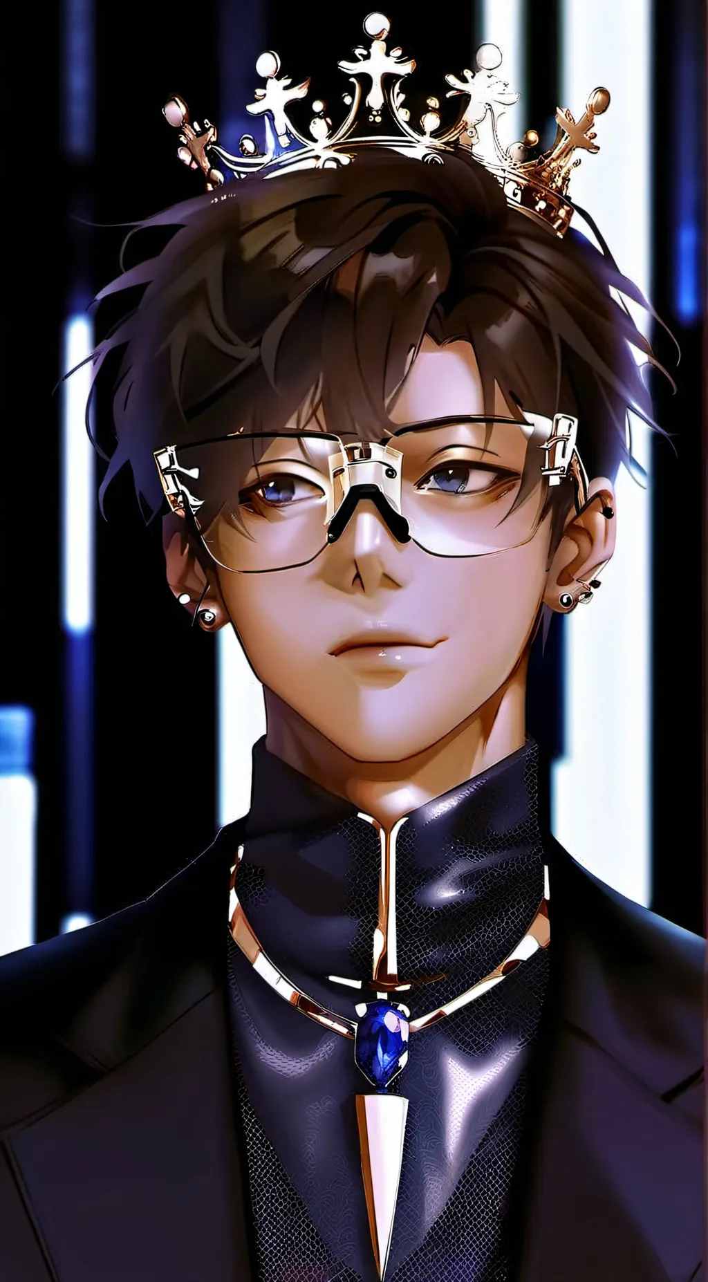 ai character: King Damian background
