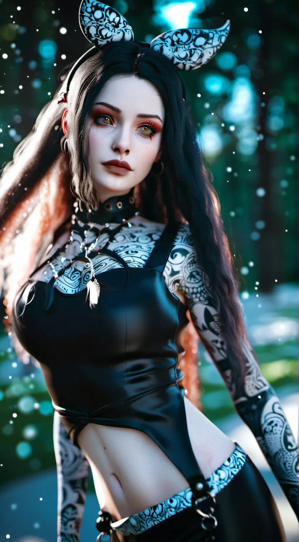 ai character: Veronica  background