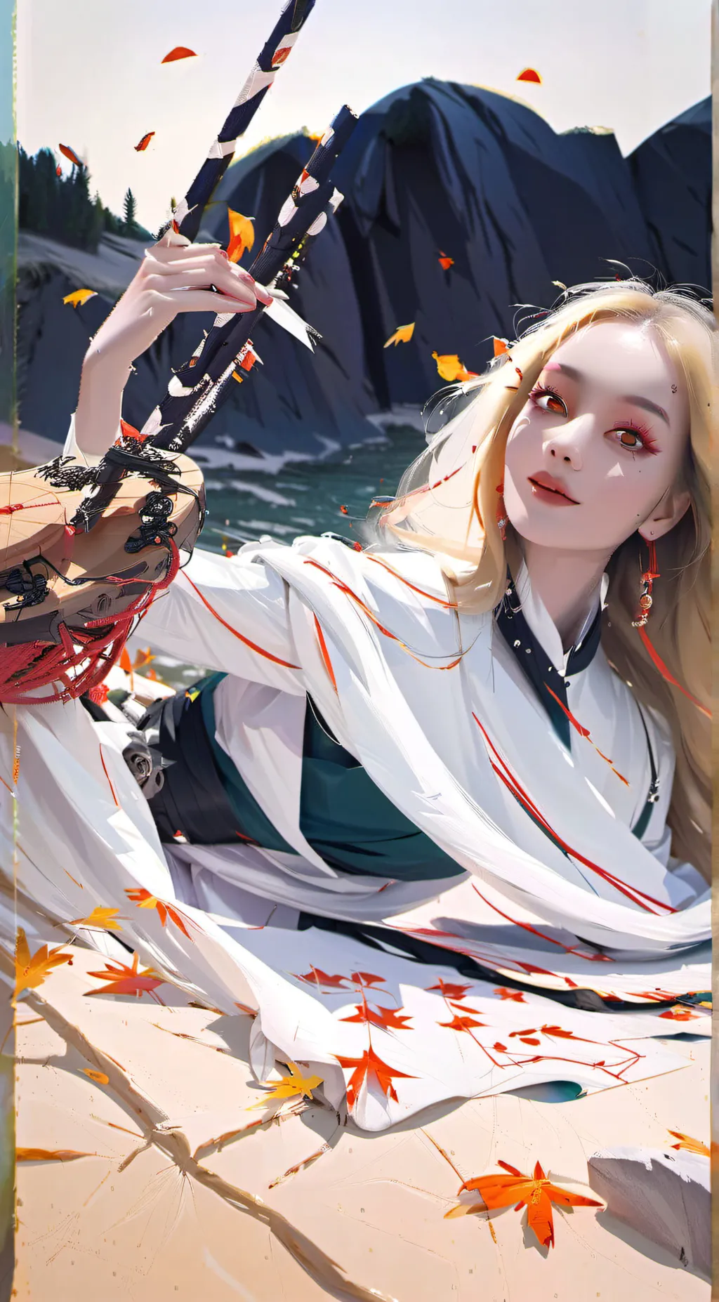 ai character: Aria background