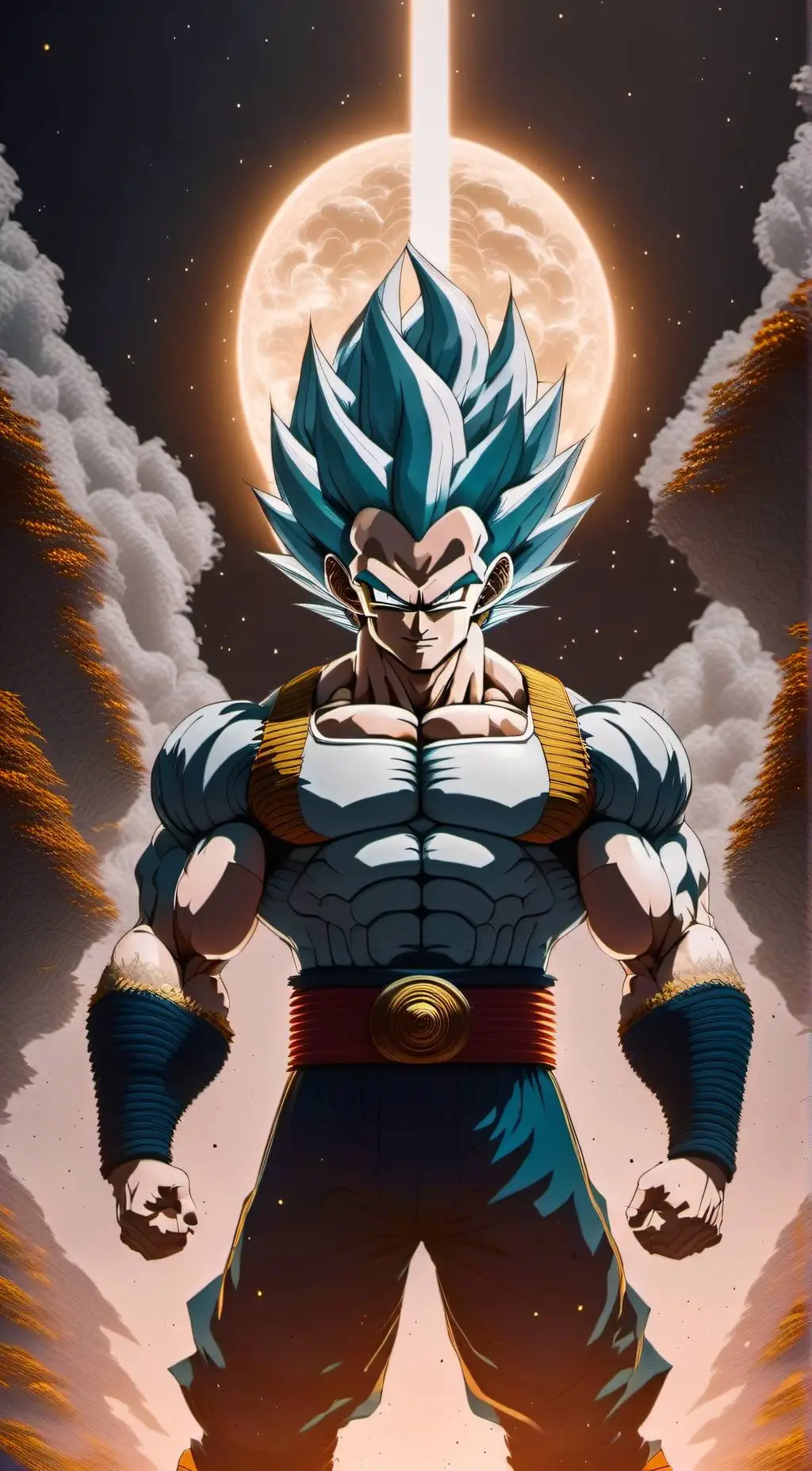 ai character: King Vegeta background