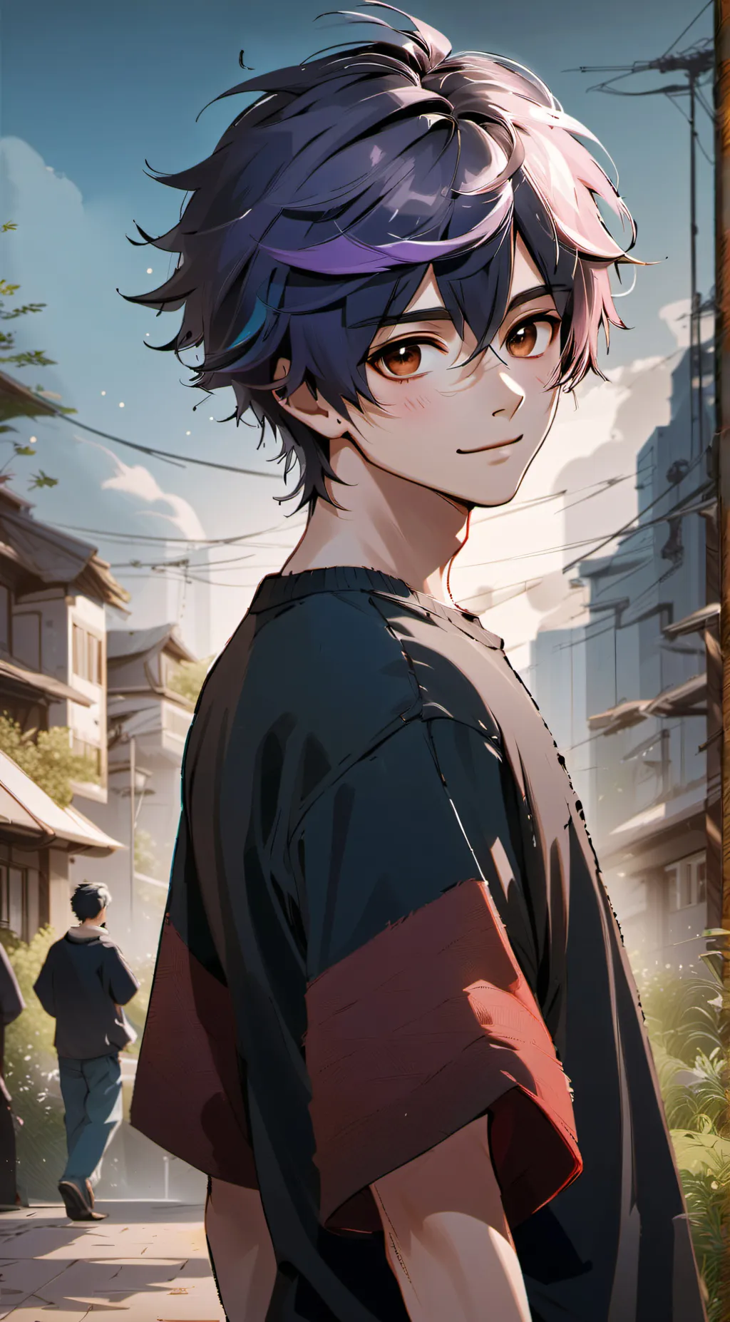 ai character: Lucas background