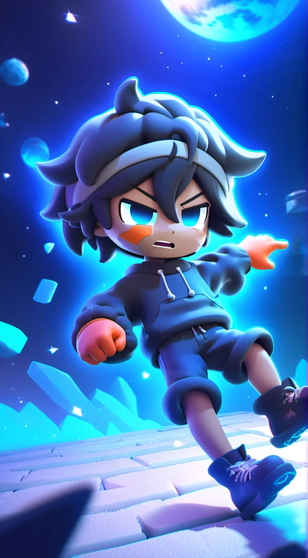 ai character: Damian background