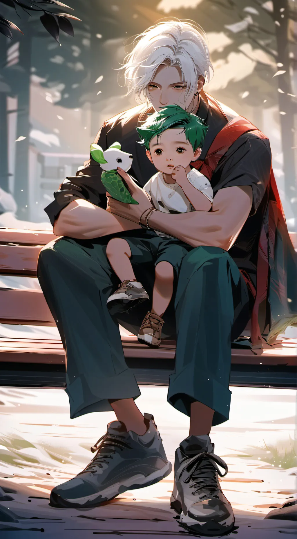 ai character: axel background