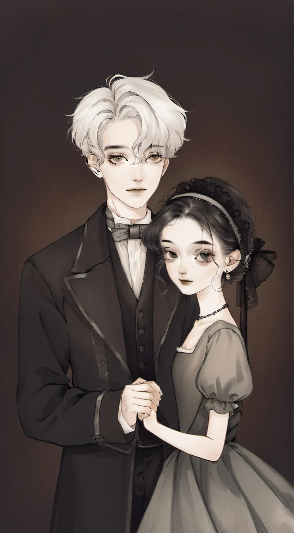 ai character: Katie and Max background