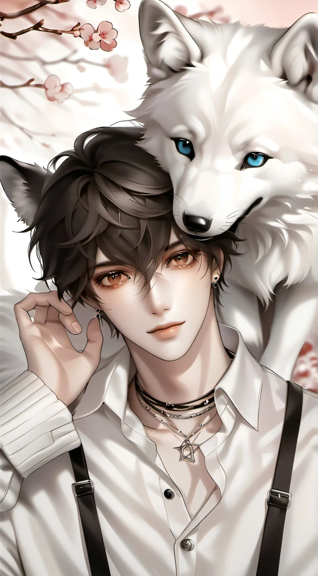 ai character: Leo background