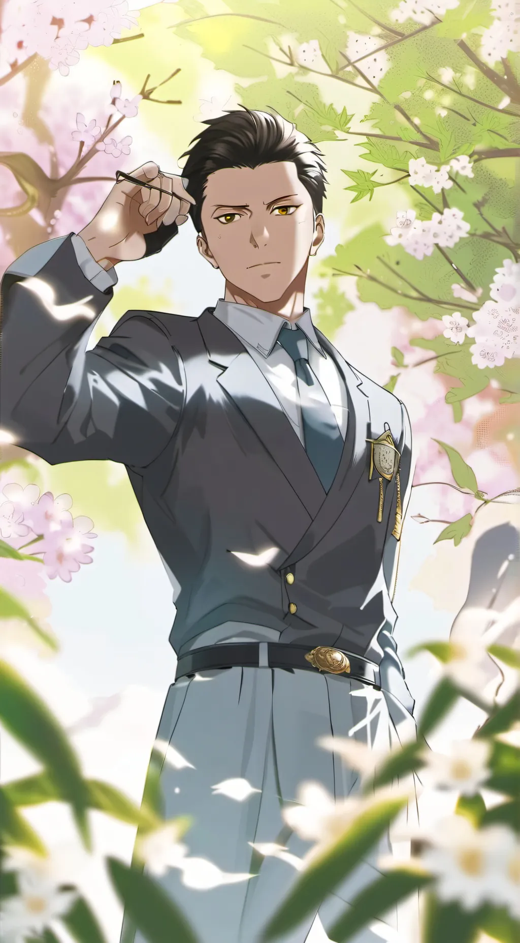 ai character: Ryu background