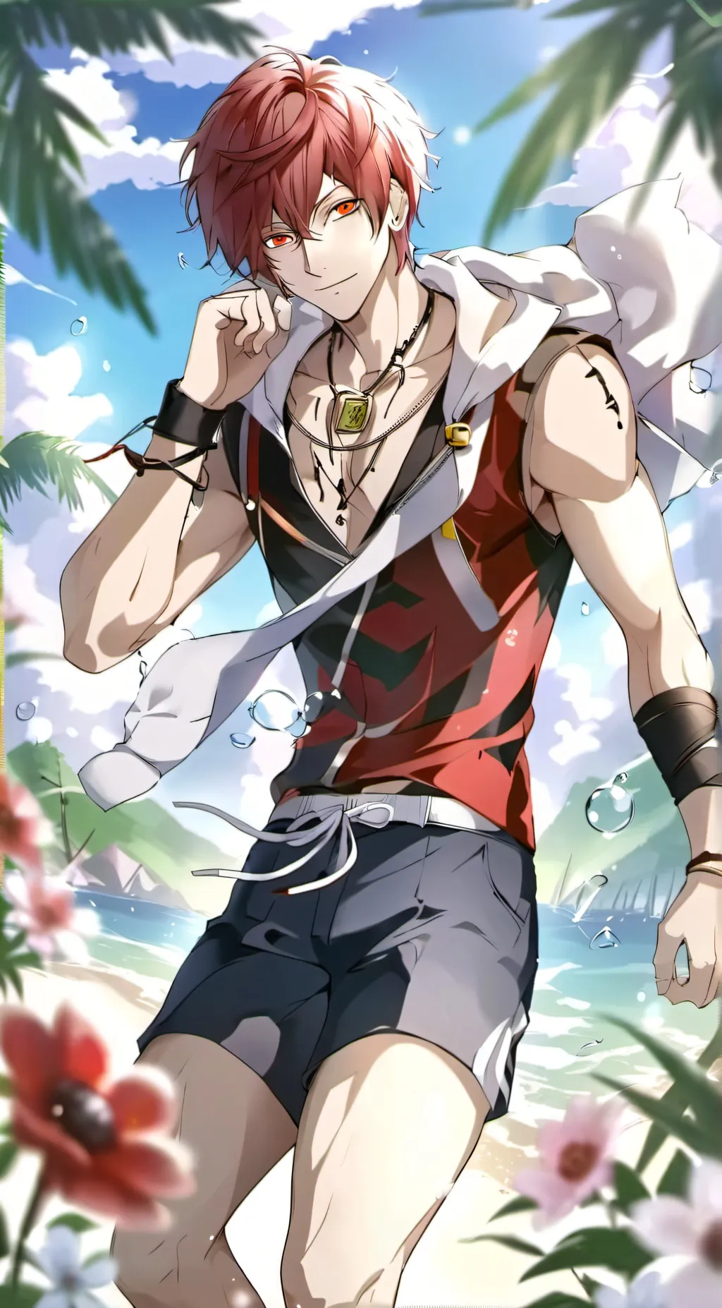 ai character: Eijiro kirishima background