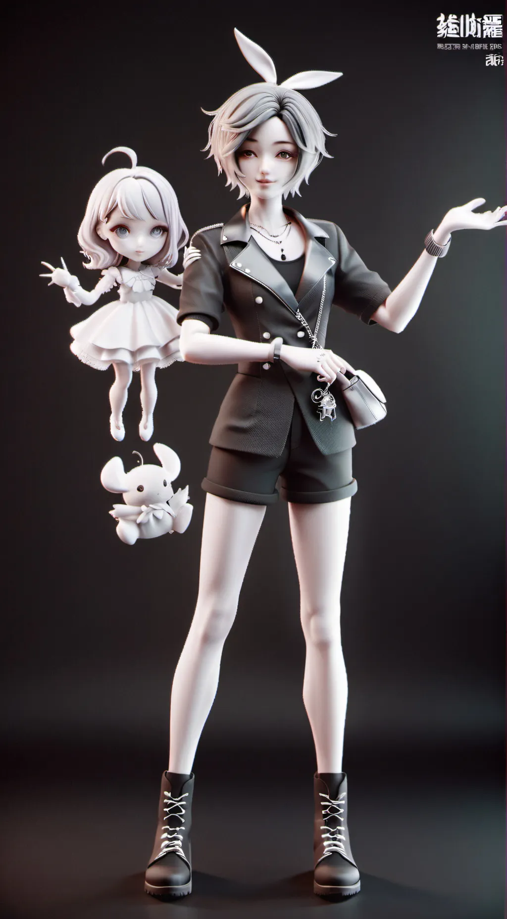 ai character: Rainbow friends background