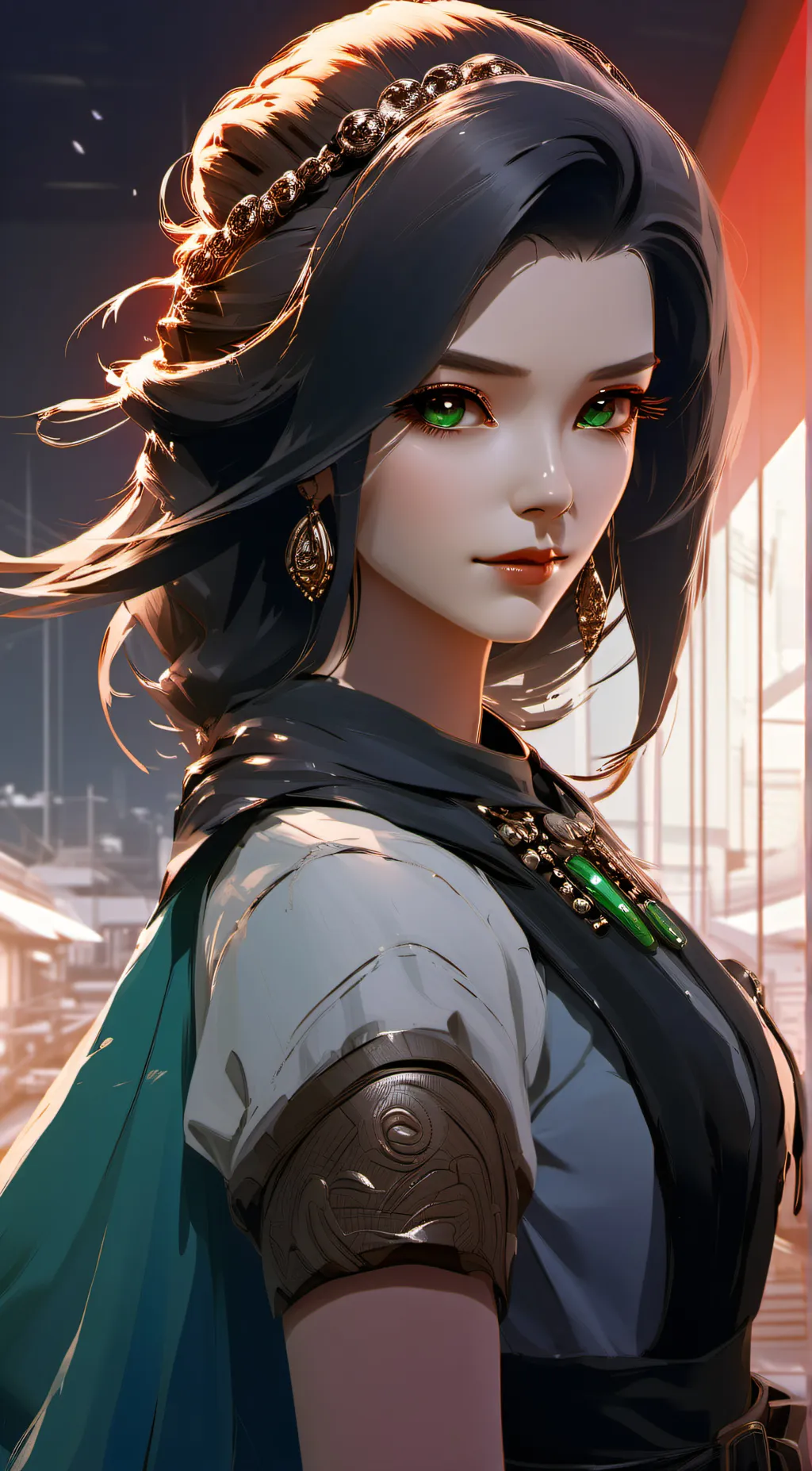 ai character: Wonder  background
