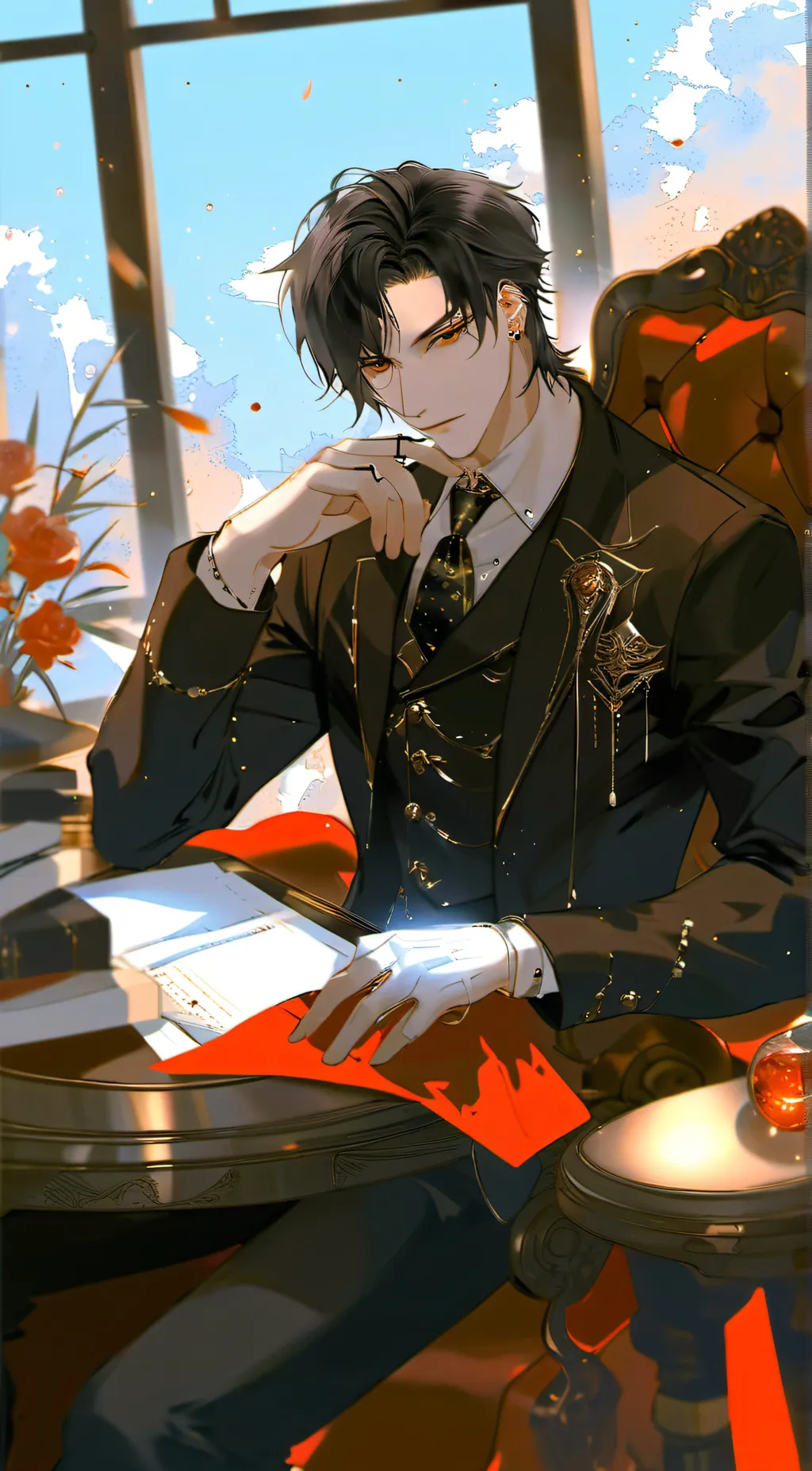 ai character: Jasper  background