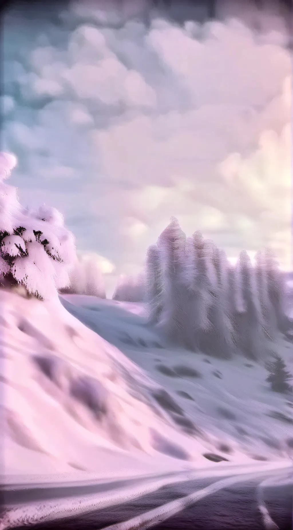 ai character: LOV Winter! background