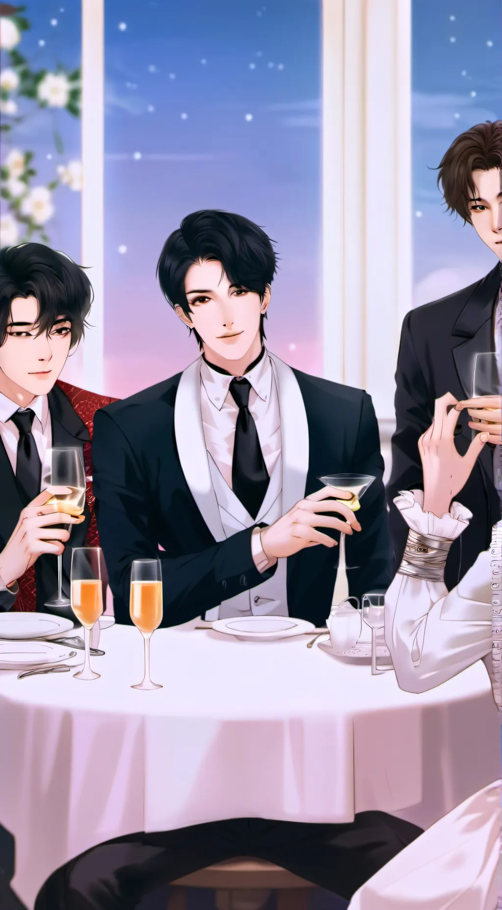 ai character: Enhypen CEO background