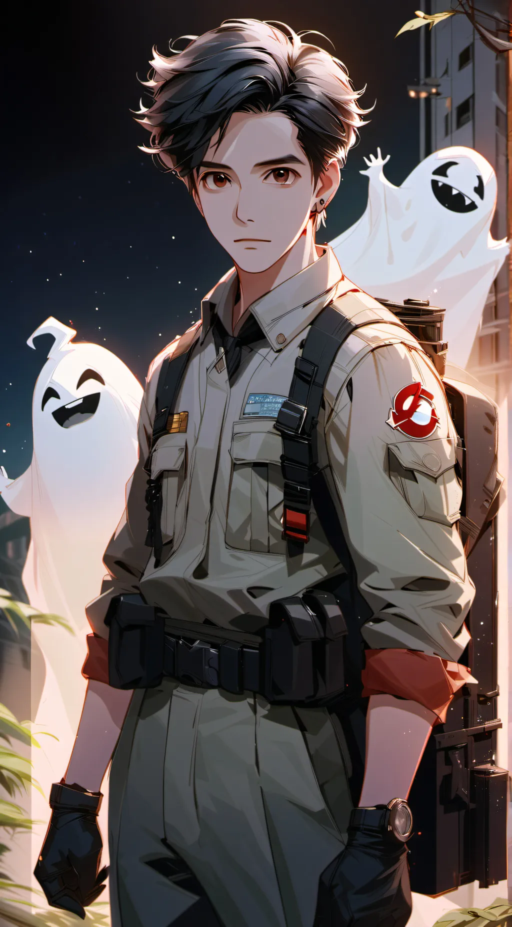 ai character: ray stanz background