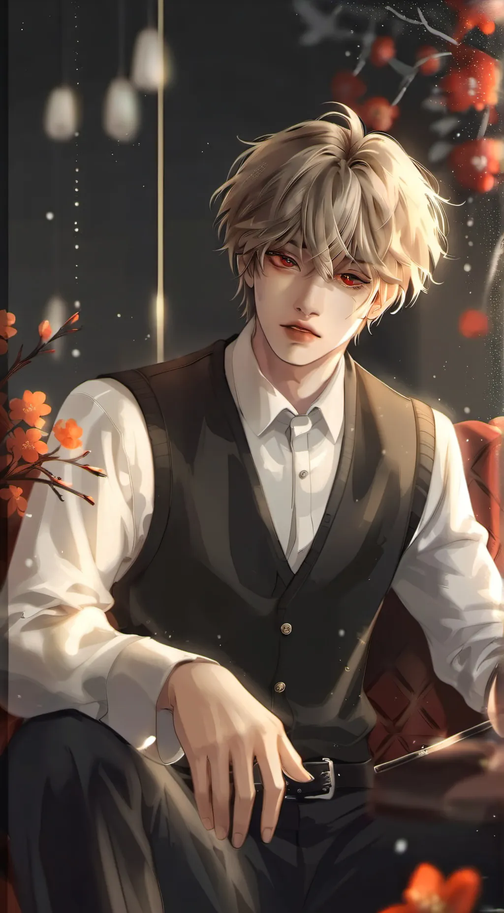 ai character: Leo background