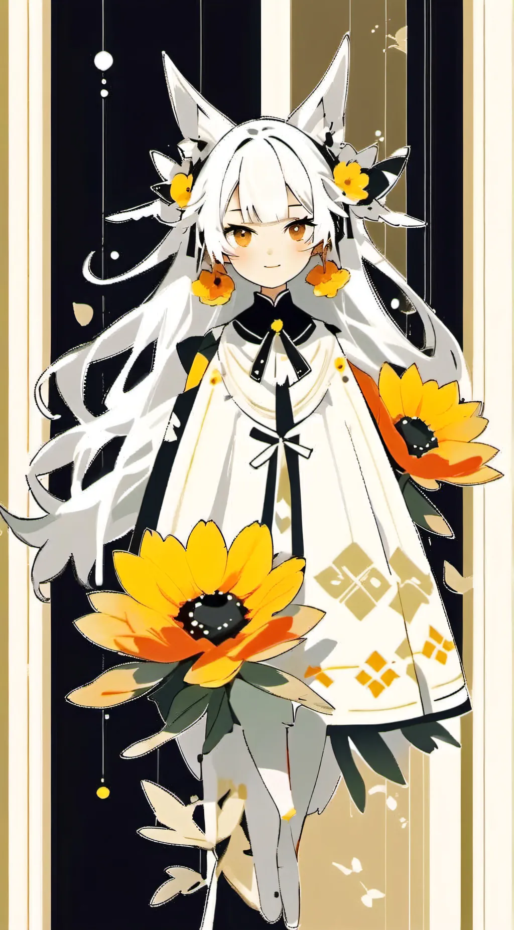 ai character: Katie  background