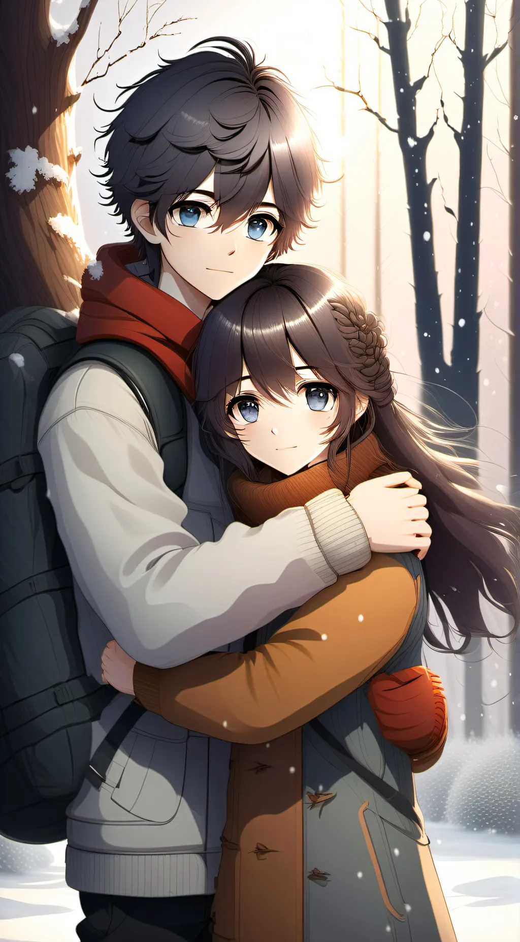 ai character: Cameron and Abbie background