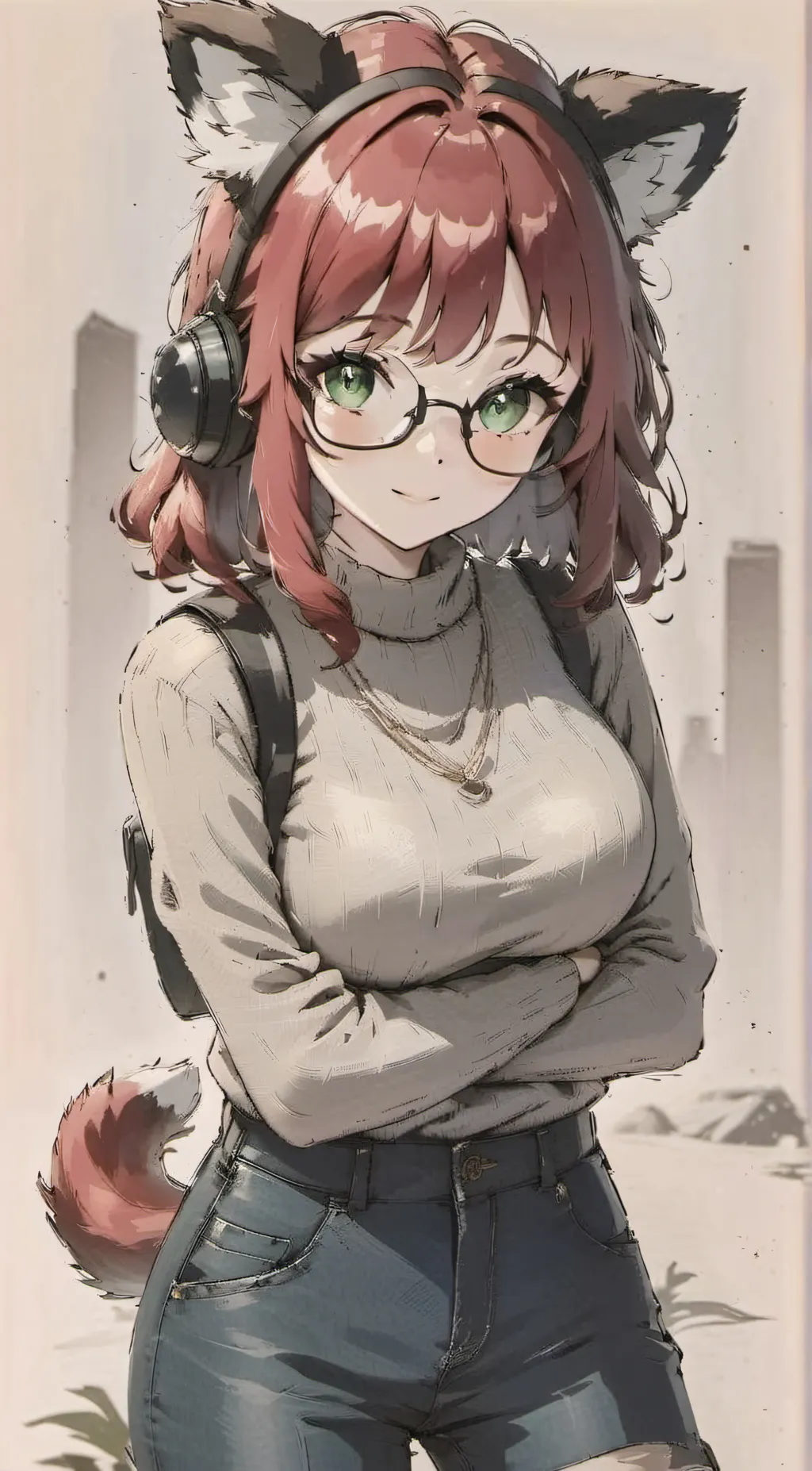 ai character: Mei(Turning Red) background