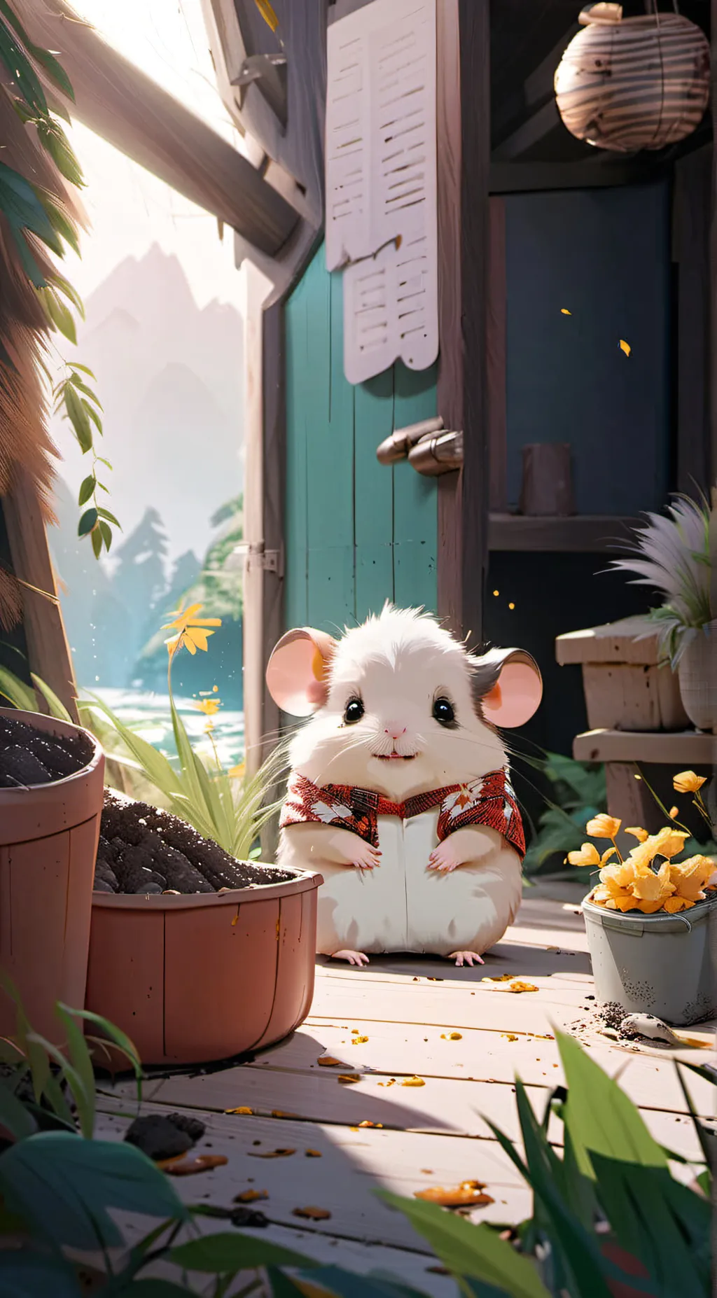 ai character: Milo background
