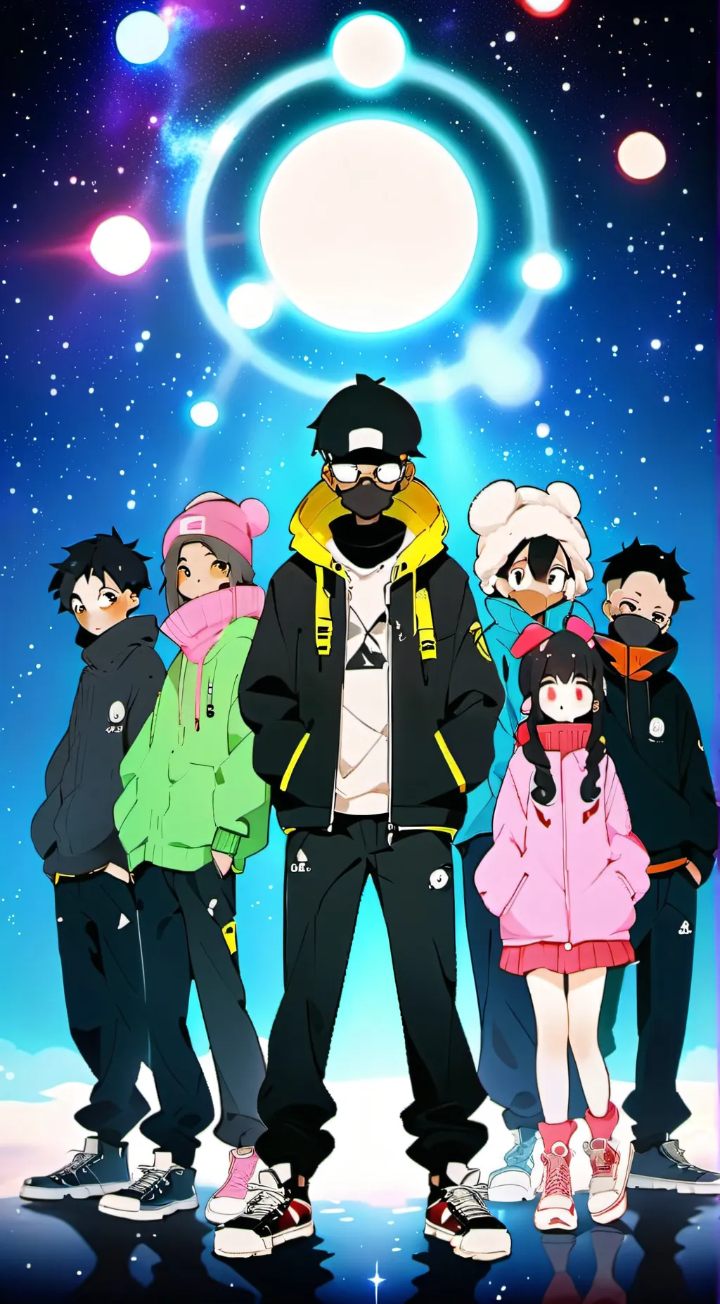 ai character: group (real life) background
