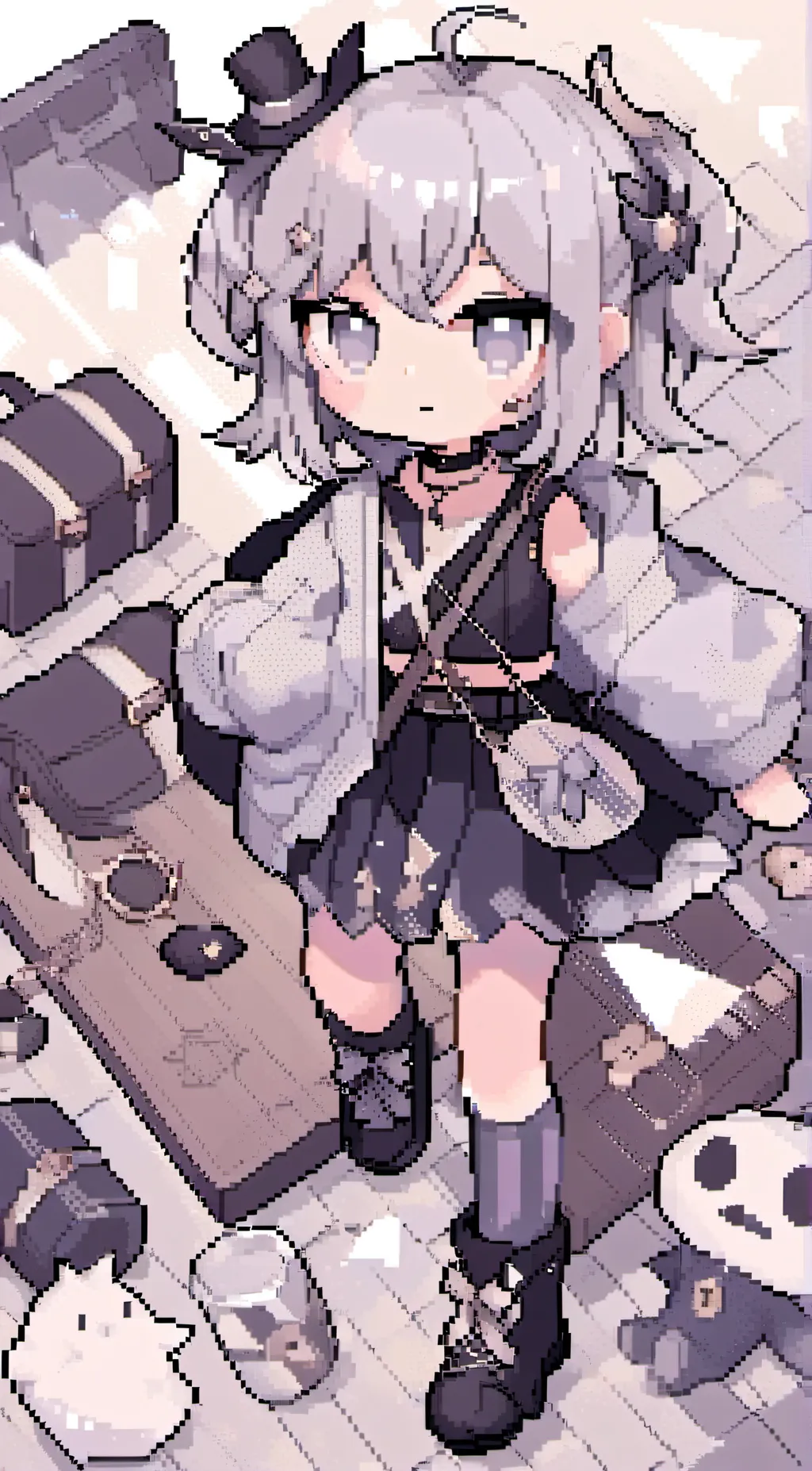 ai character: 💜💋clothes picker💋💜 background