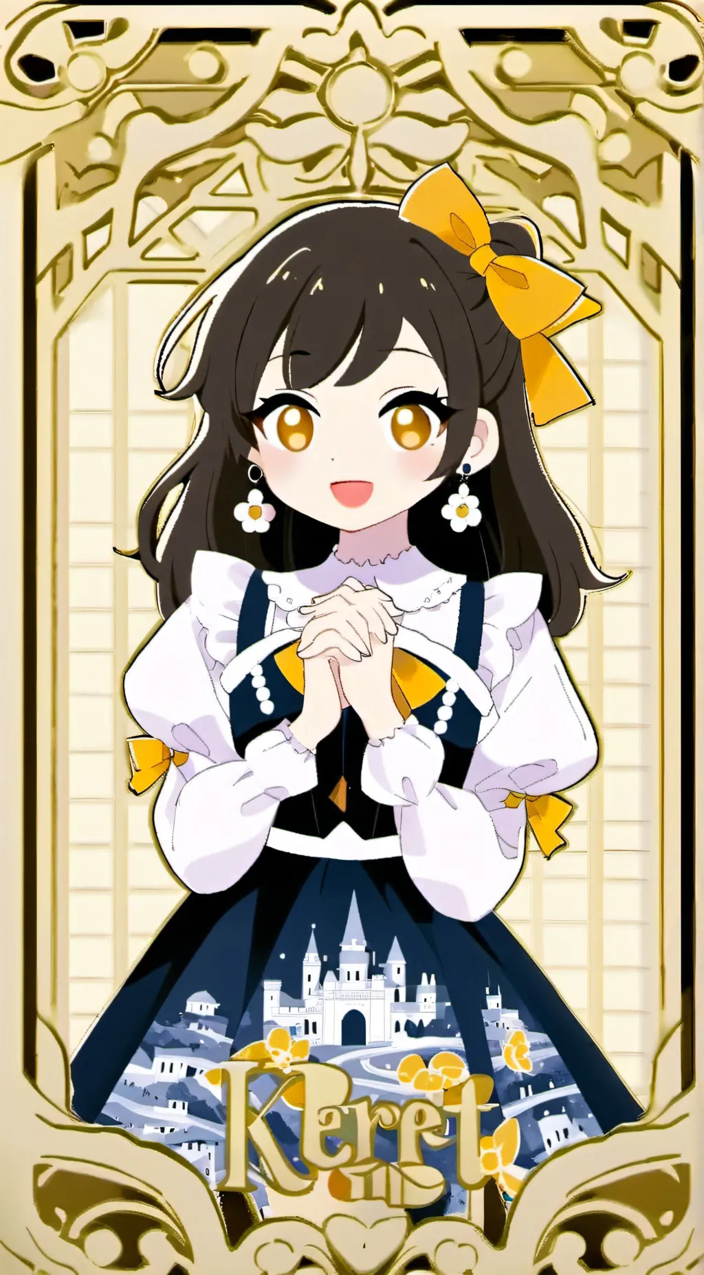 ai character: rosi galleta background