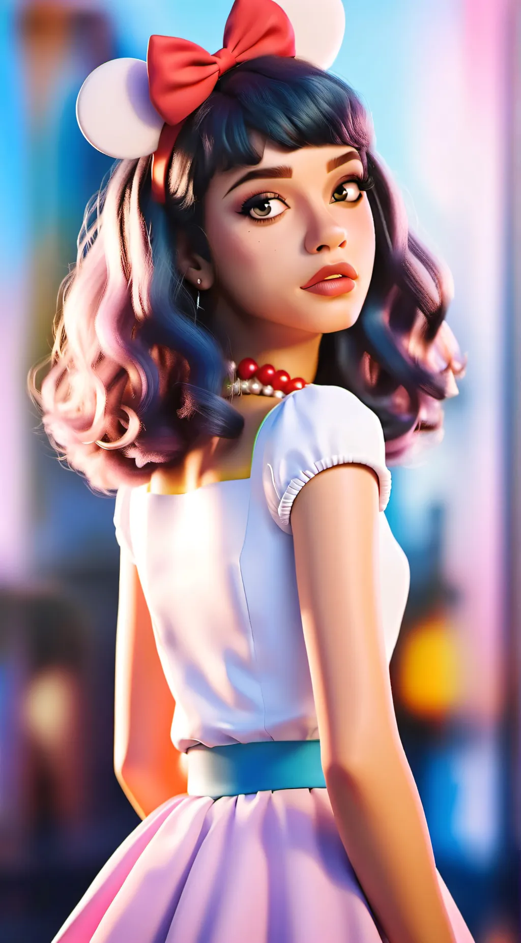 ai character: Crybaby background