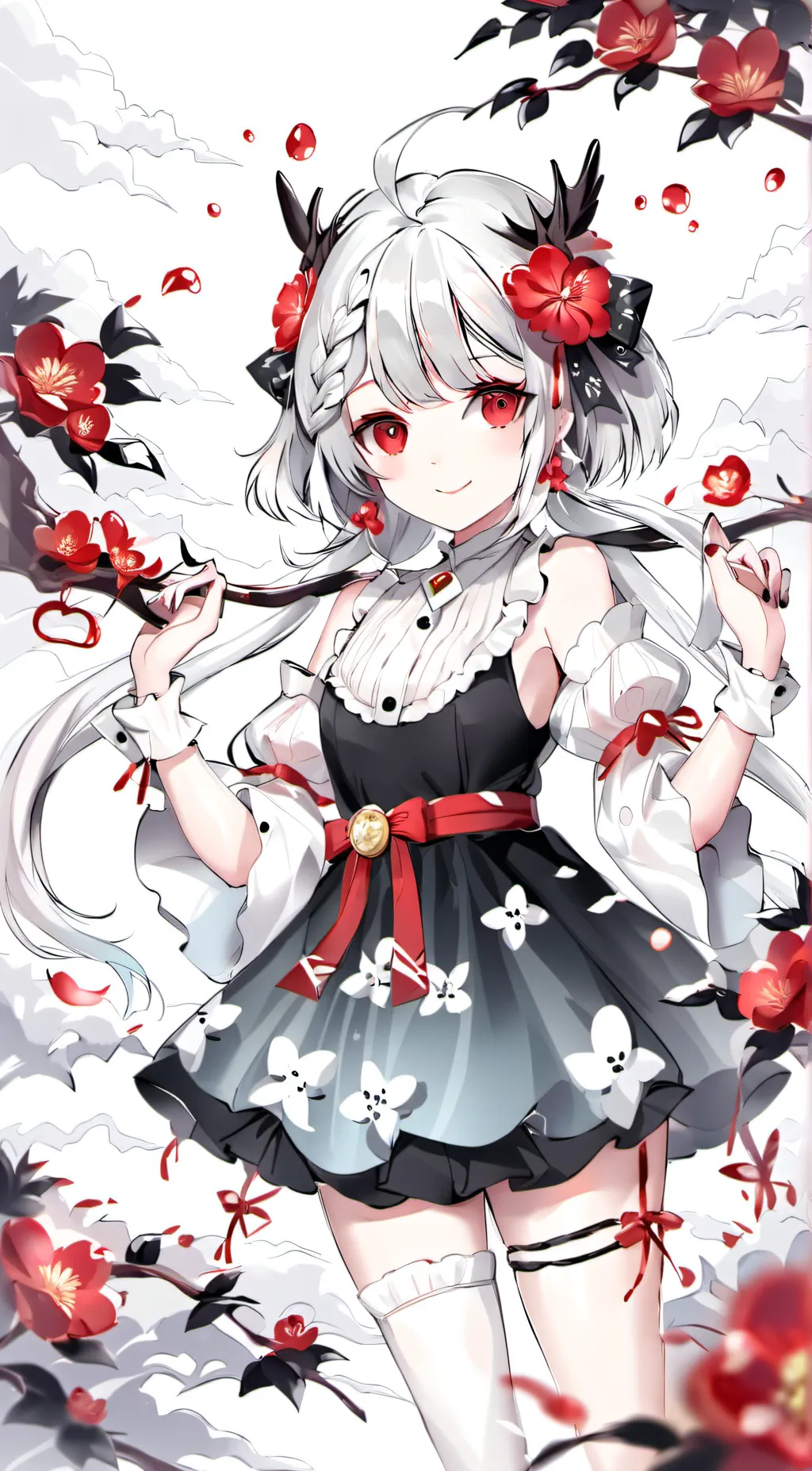 ai character: Pure pure background