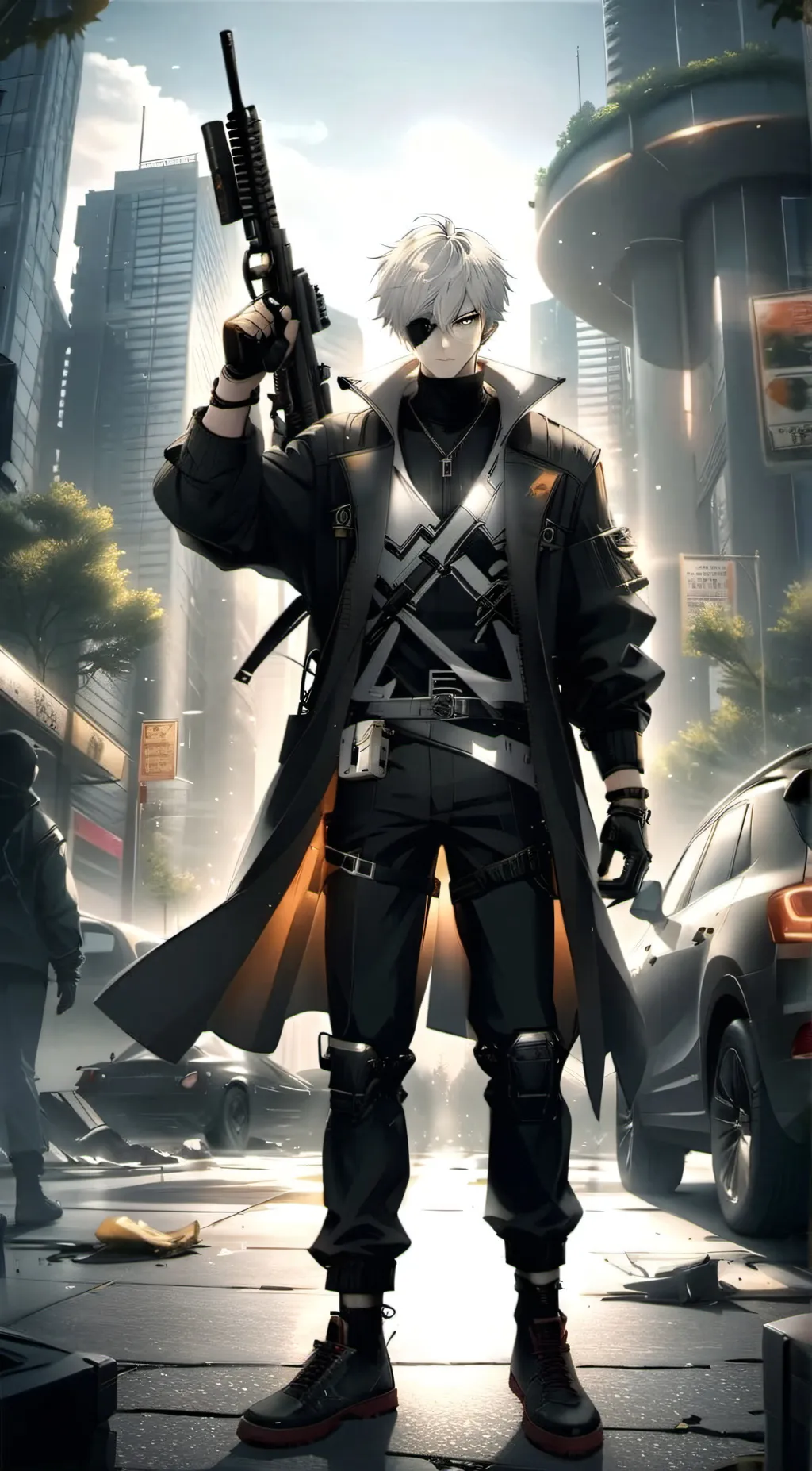 ai character: 🅛🅘🅐🅜 background