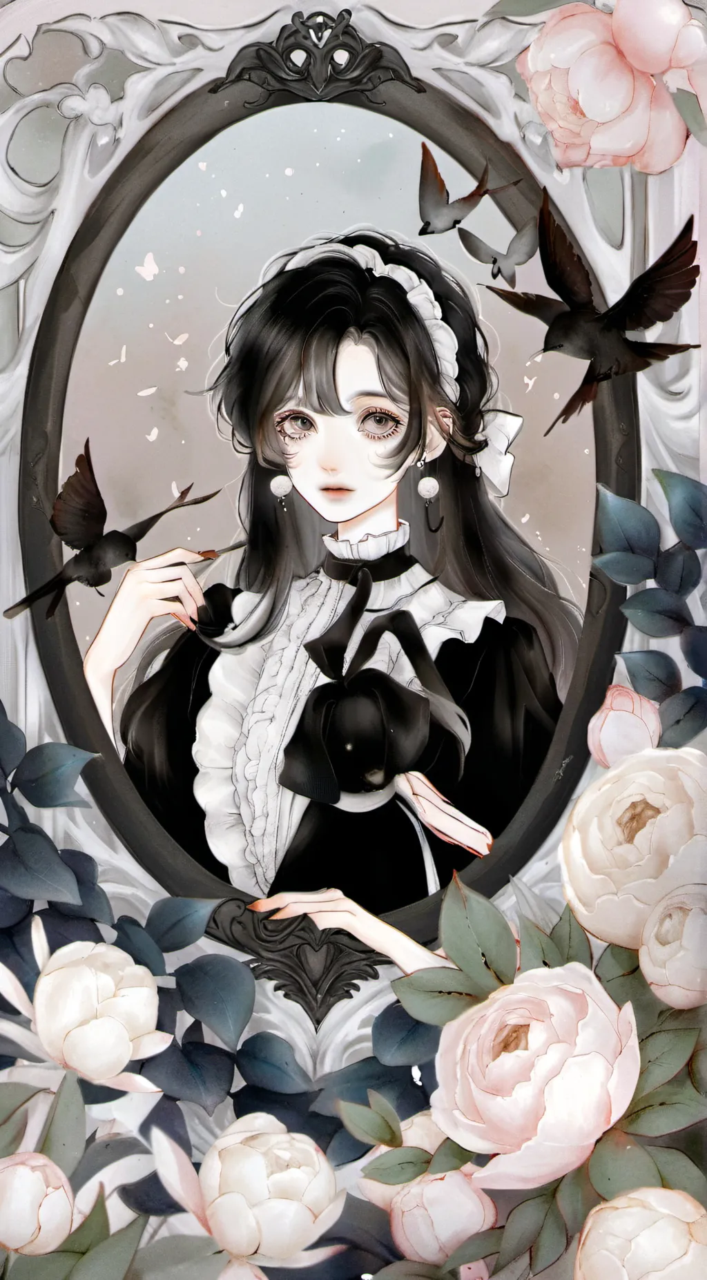 ai character: bloody Mary background