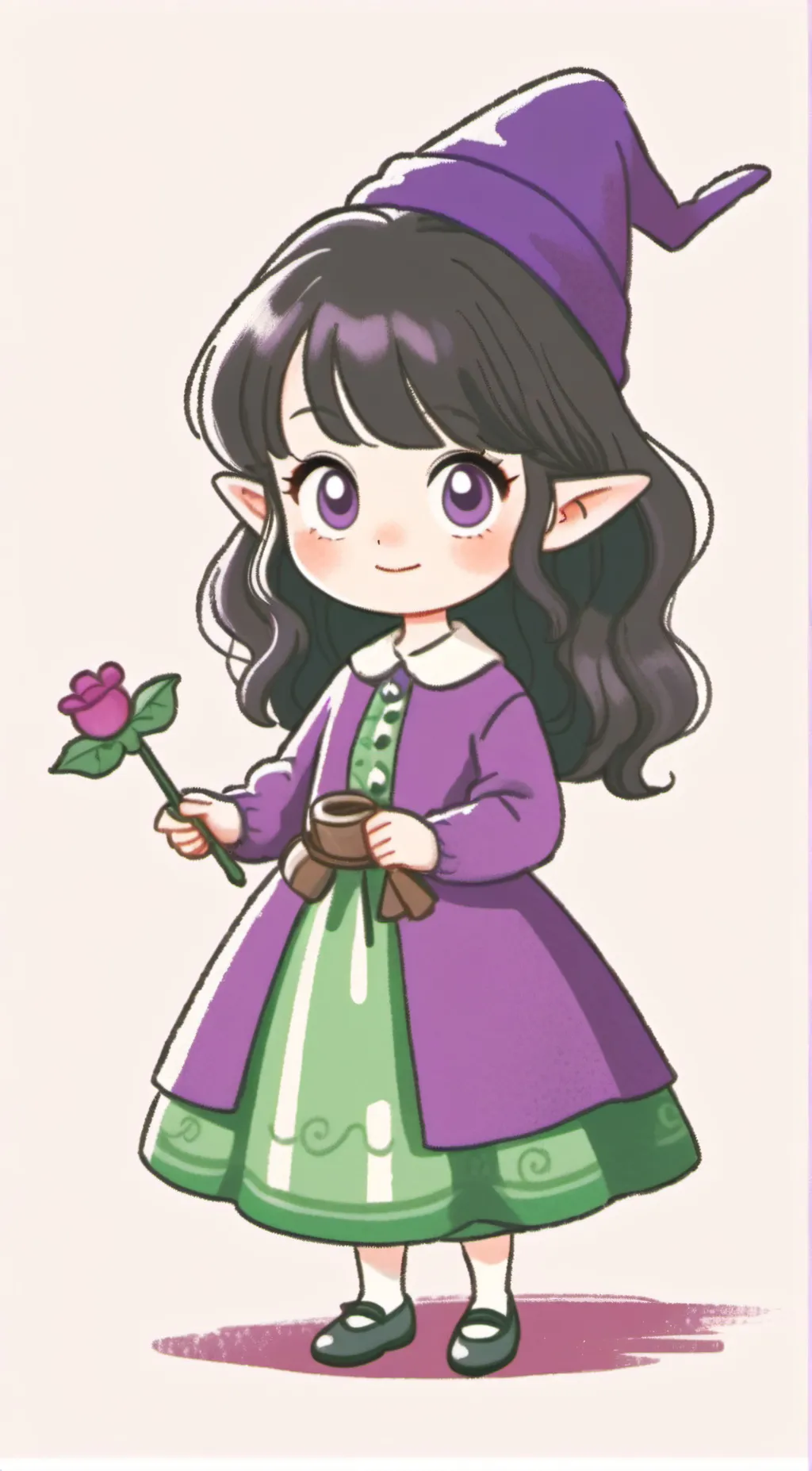 ai character: Nanny Plum  background