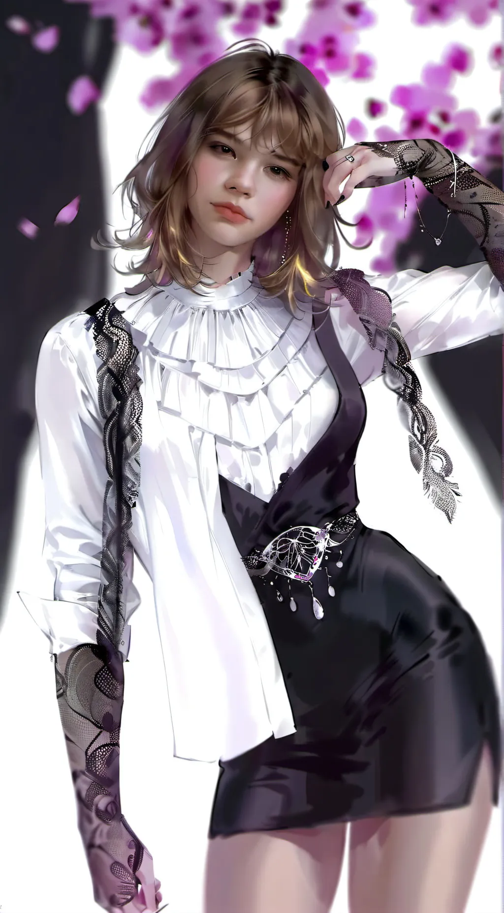 ai character: Me irl background